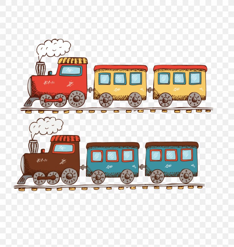 Cartoon Train Tracks Png - Marilyny