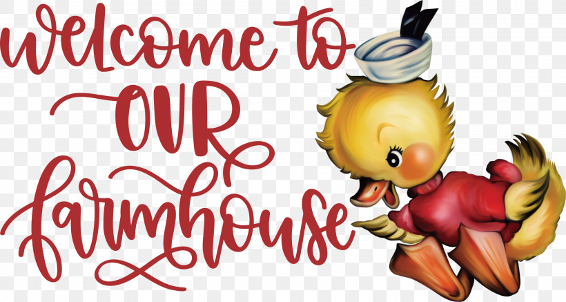 Welcome To Our Farmhouse Farmhouse, PNG, 3000x1599px, Farmhouse, Cartoon, Christmas Ornament M, Cricut, Farm Download Free