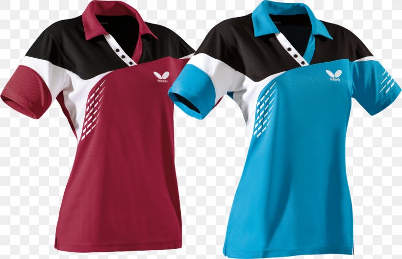 Jersey T-shirt Polo Shirt Sleeve, PNG, 1100x710px, Jersey, Active Shirt, Clothing, Electric Blue, Ping Pong Download Free