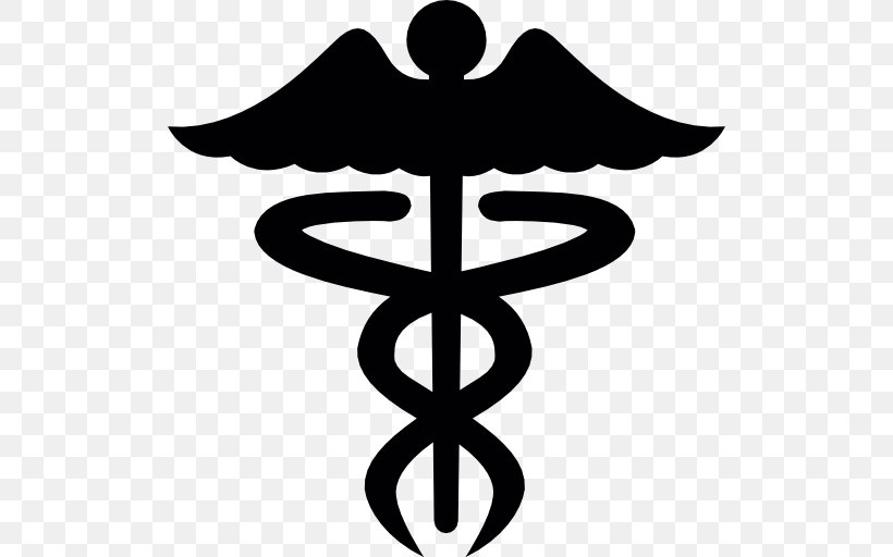 Staff Of Hermes Caduceus As A Symbol Of Medicine, PNG, 512x512px, Staff Of Hermes, Asclepius, Black And White, Caduceus As A Symbol Of Medicine, Cross Download Free