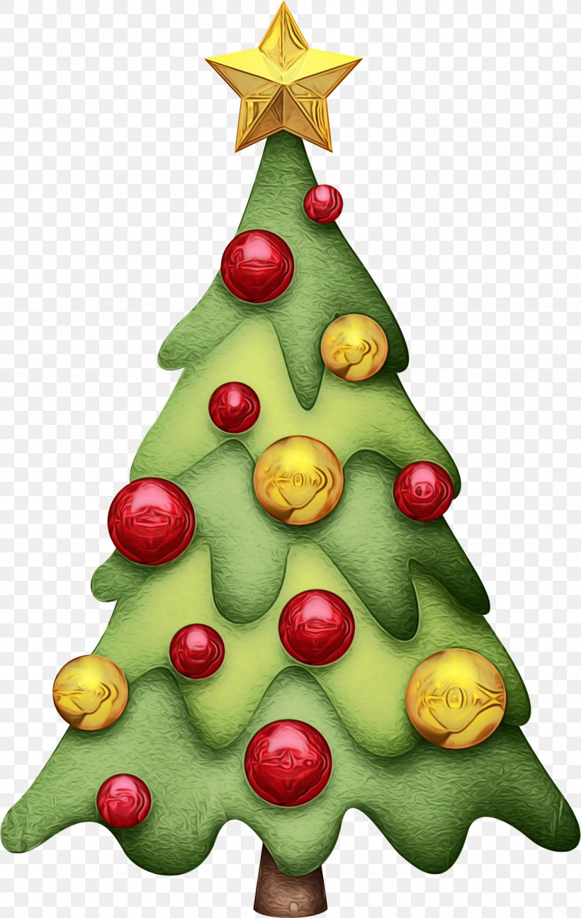 Christmas Tree, PNG, 1308x2068px, Watercolor, Artificial Christmas Tree, Christmas, Christmas Decoration, Christmas Eve Download Free