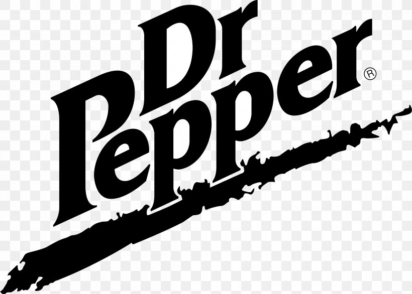 Logo Dr Pepper Desktop Wallpaper Brand, PNG, 2400x1717px, Logo, Black And White, Brand, Copyright, Dr Pepper Download Free