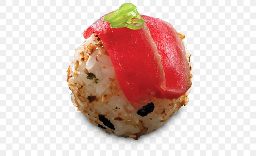 Onigiri California Roll Sushi Tataki Sashimi, PNG, 500x500px, Onigiri, Appetizer, Asian Food, Atlantic Bluefin Tuna, California Roll Download Free