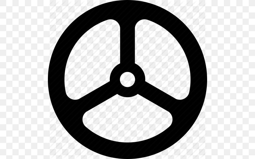 Driving Symbol, PNG, 512x512px, Driving, Black And White, Brand, Ico, Iconfinder Download Free