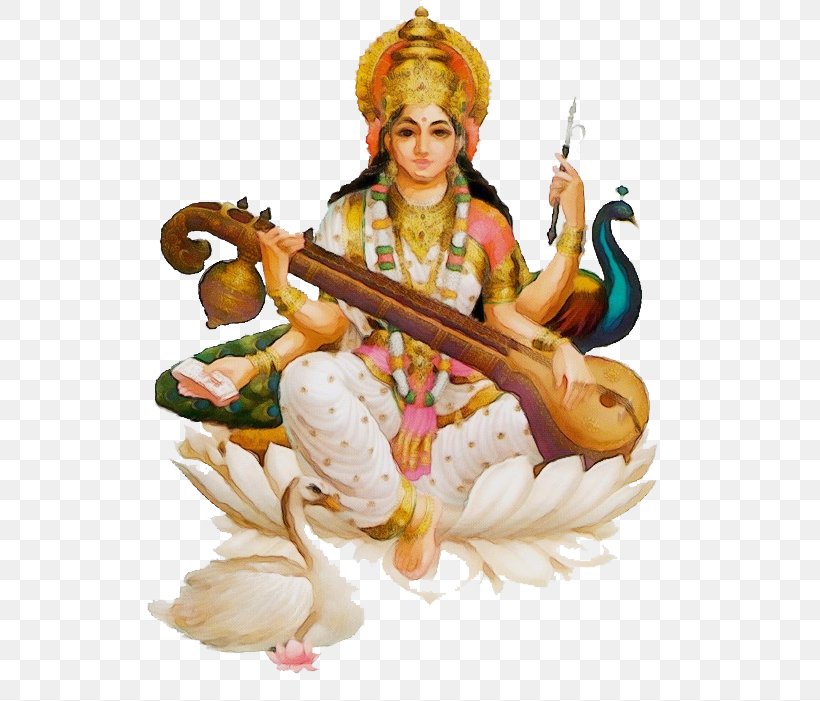 Indian Musical Instruments Musical Instrument Veena Statue Clip Art, PNG, 551x701px, Watercolor, Indian Musical Instruments, Musical Instrument, Paint, Statue Download Free
