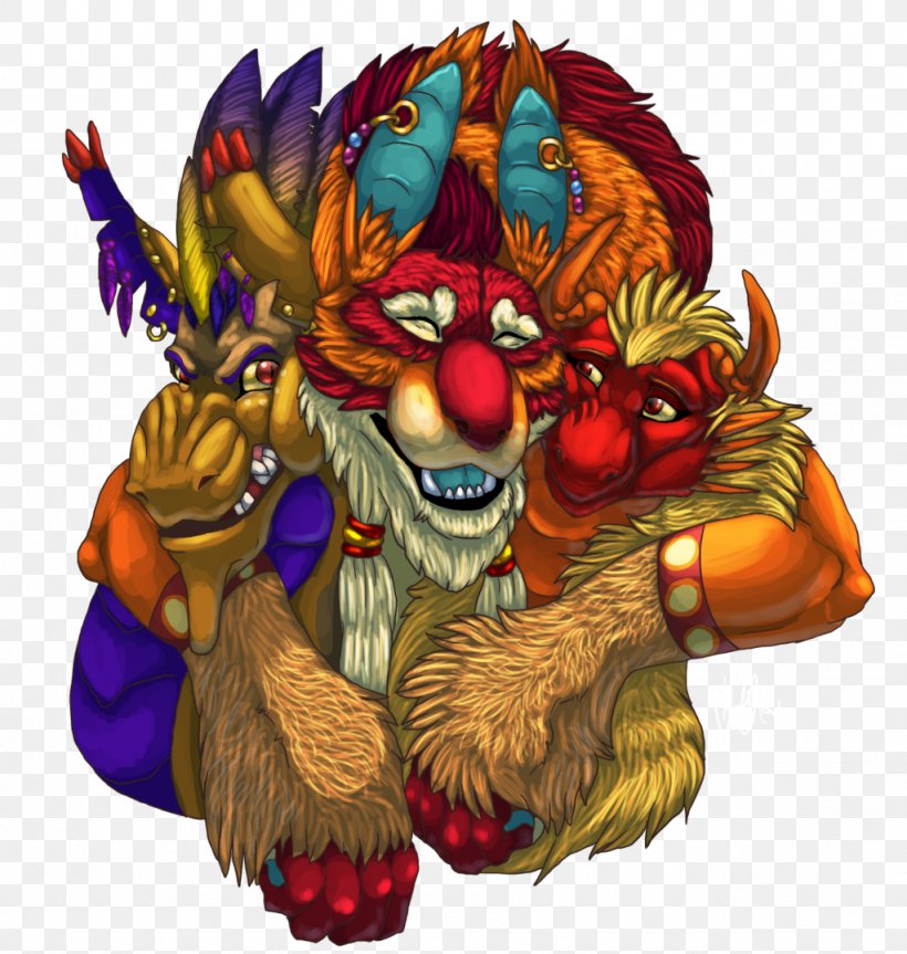 Carnivores Animated Cartoon Clown Illustration, PNG, 1024x1078px, Carnivores, Animated Cartoon, Art, Carnivoran, Cartoon Download Free