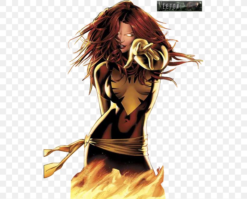 Jean Grey Marvel Comics Female Marvel Cinematic Universe Marvel Universe, PNG, 529x661px, Watercolor, Cartoon, Flower, Frame, Heart Download Free