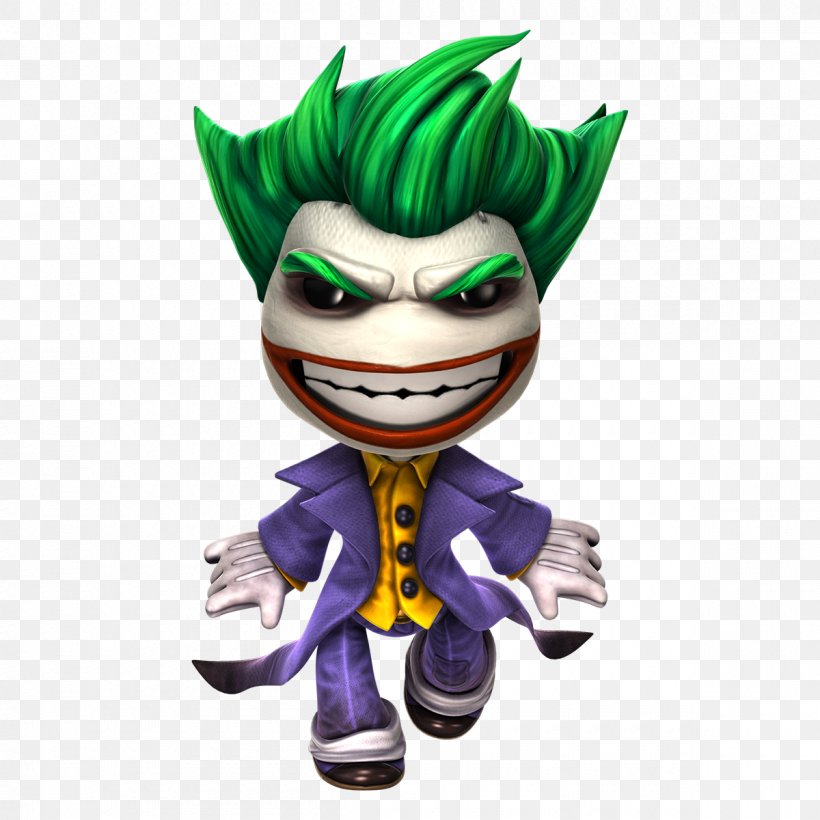 LittleBigPlanet 2 LittleBigPlanet Karting Joker Batman, PNG, 1200x1200px, Littlebigplanet 2, Action Figure, Batman, Comic Book, Comics Download Free