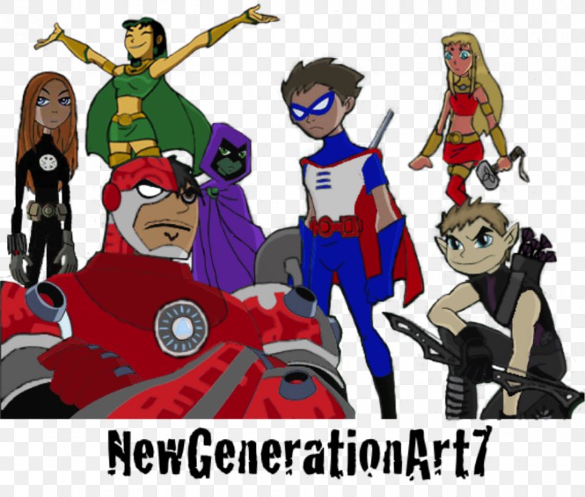 Beast Boy Starfire Thor Teen Titans Young Avengers, PNG, 900x766px, Beast Boy, Art, Avengers, Cartoon, Comics Download Free