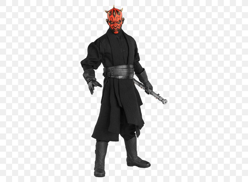 Darth Maul Anakin Skywalker Obi-Wan Kenobi Palpatine Star Wars, PNG, 600x600px, Darth Maul, Action Figure, Action Toy Figures, Anakin Skywalker, Costume Download Free