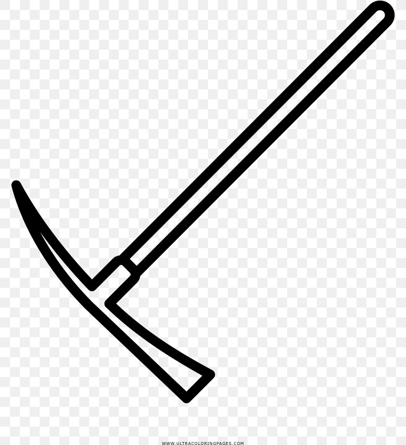 Book Black And White, PNG, 775x897px, Pickaxe, Axe, Black And White, Coloring Book, Drawing Download Free
