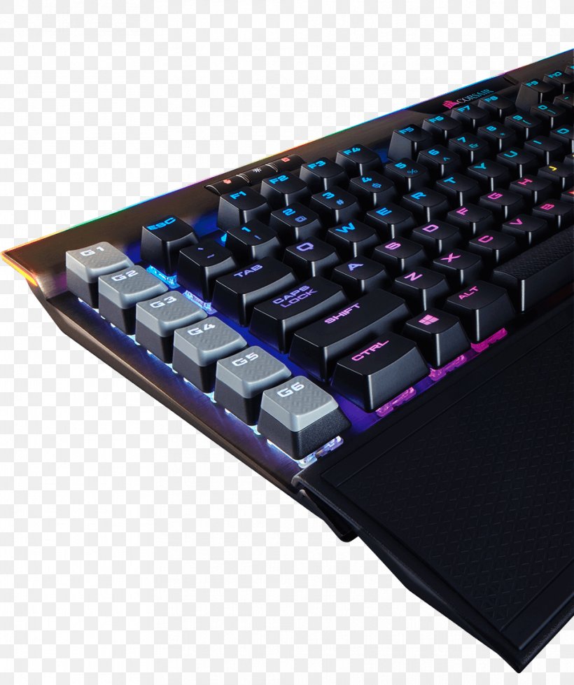 Computer Keyboard Corsair K95 RGB PLATINUM Corsair Gaming K95 Corsair Components Gaming Keypad, PNG, 962x1148px, Watercolor, Cartoon, Flower, Frame, Heart Download Free