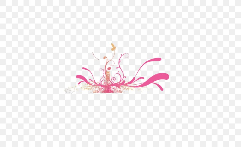 Flower Pink Pattern, PNG, 500x500px, Flower, Art, Brand, Drawing, Logo Download Free