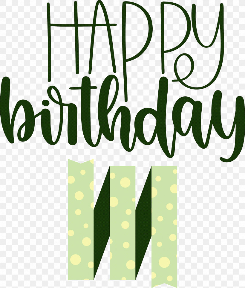 Happy Birthday, PNG, 2547x3000px, Happy Birthday, Geometry, Green, Line, Logo Download Free