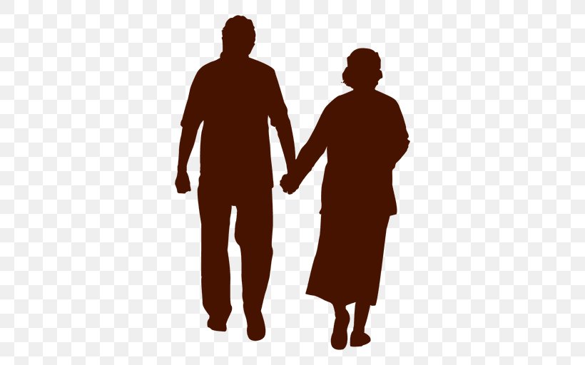 Silhouette Couple Person, PNG, 512x512px, Silhouette, Communication, Conversation, Couple, Holding Hands Download Free