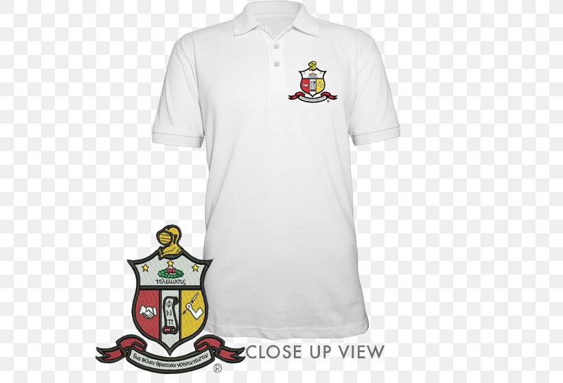 T-shirt Kappa Alpha Psi Sleeve National Pan-Hellenic Council Marion, PNG, 558x558px, Tshirt, Active Shirt, Brand, Clothing, Collar Download Free