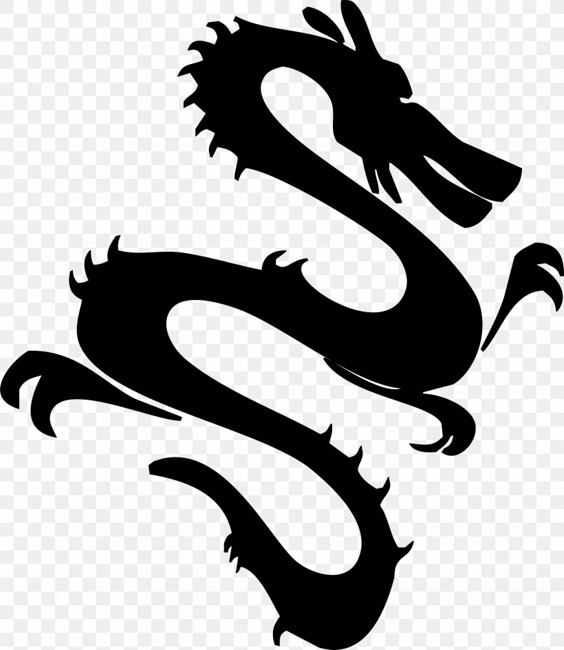 China Chinese Dragon Chinese Zodiac, PNG, 1613x1859px, China, Art, Artwork, Astrological Sign, Black And White Download Free