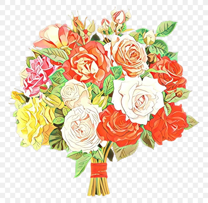 Garden Roses, PNG, 800x800px, Cartoon, Bouquet, Cut Flowers, Flower, Flower Arranging Download Free