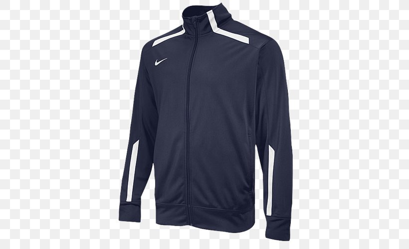 Nike Jacket Zipper Clothing Dri-FIT, PNG, 500x500px, Nike, Active Shirt, Black, Clothing, Coat Download Free
