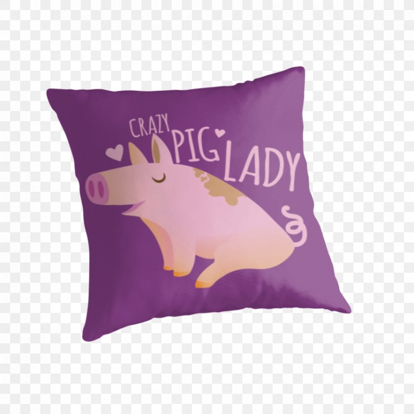 Throw Pillows Hoodie Pig Cushion, PNG, 875x875px, Throw Pillows, Cushion, Gift, Hoodie, Material Download Free