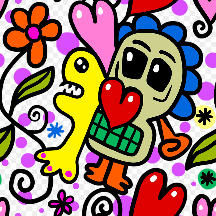 Visual Arts Cartoon Flower Pink M Line, PNG, 1440x1440px, Visual Arts, Cartoon, Flower, Happiness, Line Download Free