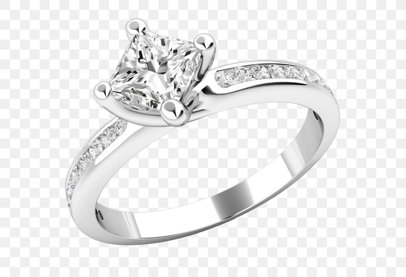 Wedding Ring Diamond Cut Princess Cut, PNG, 560x560px, Ring, Body Jewelry, Brilliant, Carat, Colored Gold Download Free
