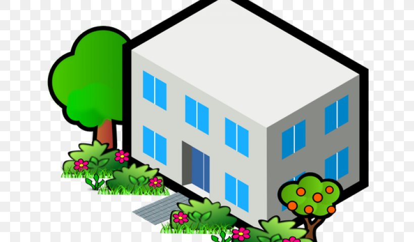 Clip Art Flat Roof Vector Graphics Openclipart, PNG, 640x480px, Roof, Apartment, Area, Artwork, Building Download Free