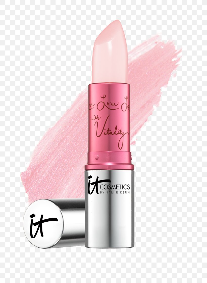 Lip Balm IT Cosmetics Vitality Lip Flush 4-in-1 Reviver Lipstick Stain Lip Stain, PNG, 788x1121px, Lip Balm, Color, Cosmetics, Face, Lip Download Free