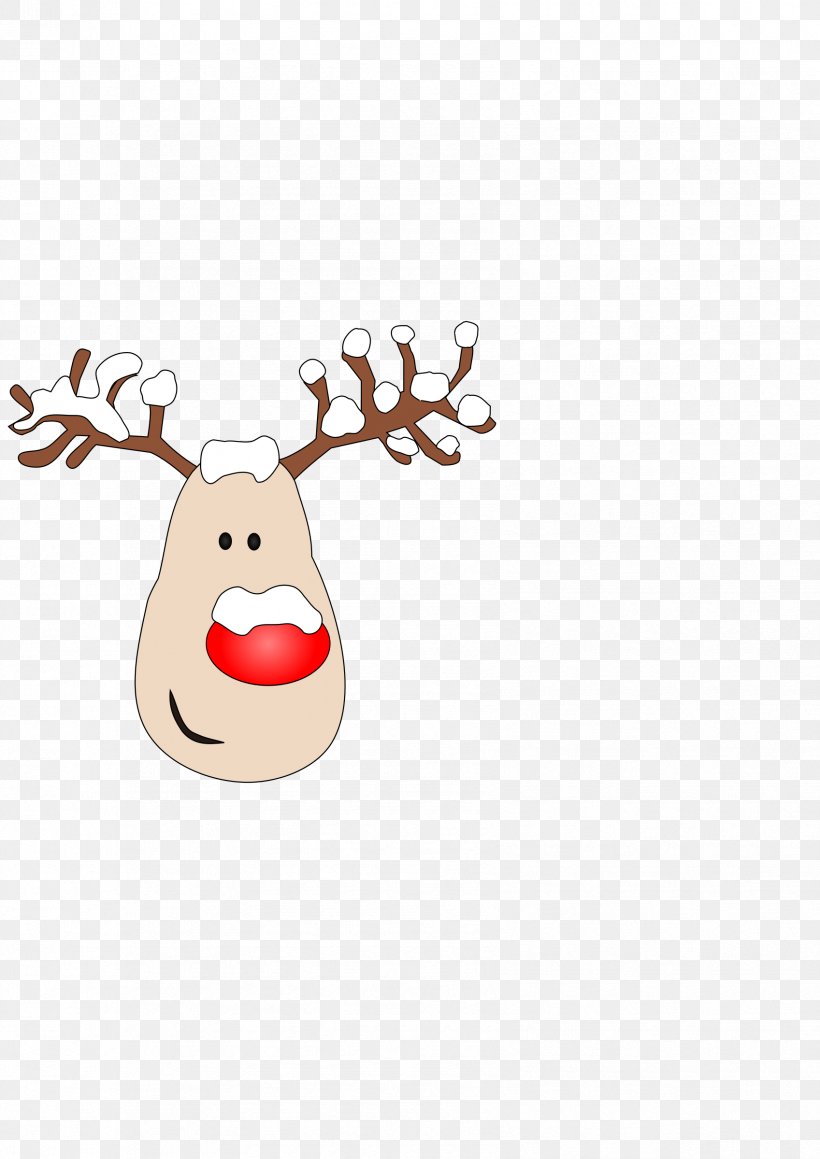 Reindeer Rudolph Clip Art, PNG, 1697x2400px, Reindeer, Antler, Art, Cartoon, Deer Download Free