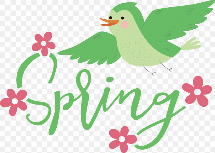 Spring Bird, PNG, 3398x2421px, Spring, Bird, Cartoon M, Meter Download Free