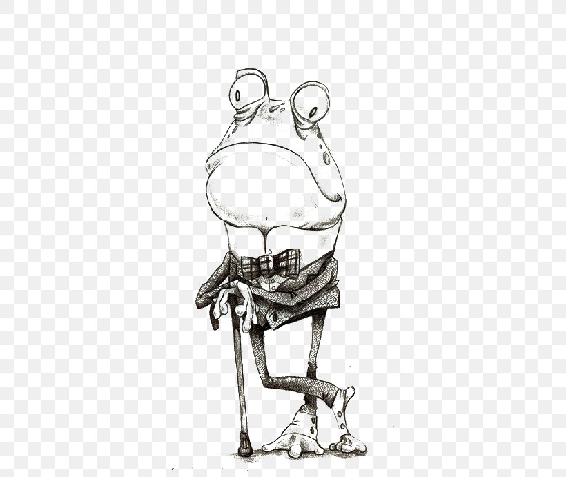 The Frog Prince Drawing Cartoon, PNG, 400x691px, Frog, Black And White, Cartoon, Chair, Child Download Free