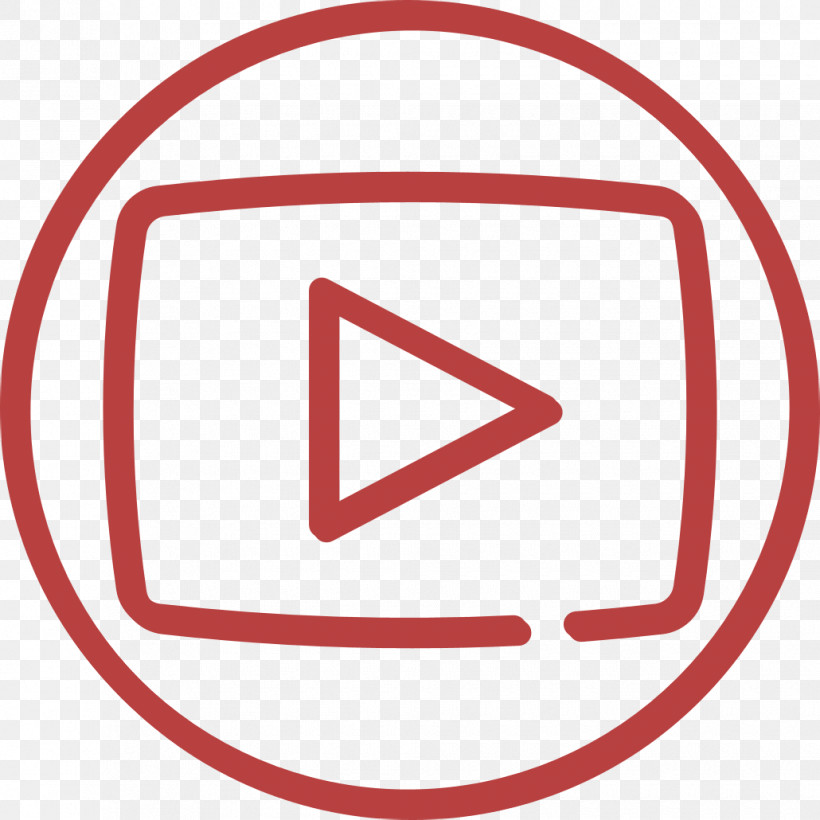 Youtube Icon Social Media Icon, PNG, 1030x1030px, Youtube Icon, Computer Application, Line, Meter, Red Download Free