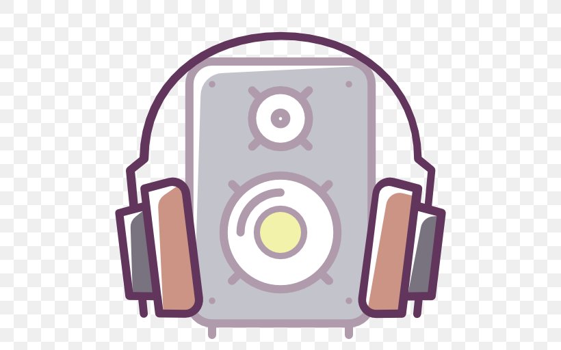 Headphones Audio Clip Art, PNG, 512x512px, Watercolor, Cartoon, Flower, Frame, Heart Download Free