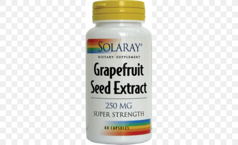 Grapefruit Seed Extract Capsule Dietary Supplement, PNG, 500x500px, Grapefruit Seed Extract, Antiviral Drug, Candidiasis, Capsule, Concentrate Download Free