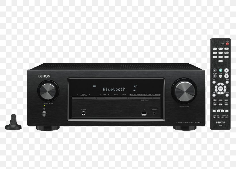 AV Receiver Denon AVR-X540 Home Theater Systems Audio, PNG, 786x587px, 51 Surround Sound, Av Receiver, Audio, Audio Equipment, Audio Power Amplifier Download Free