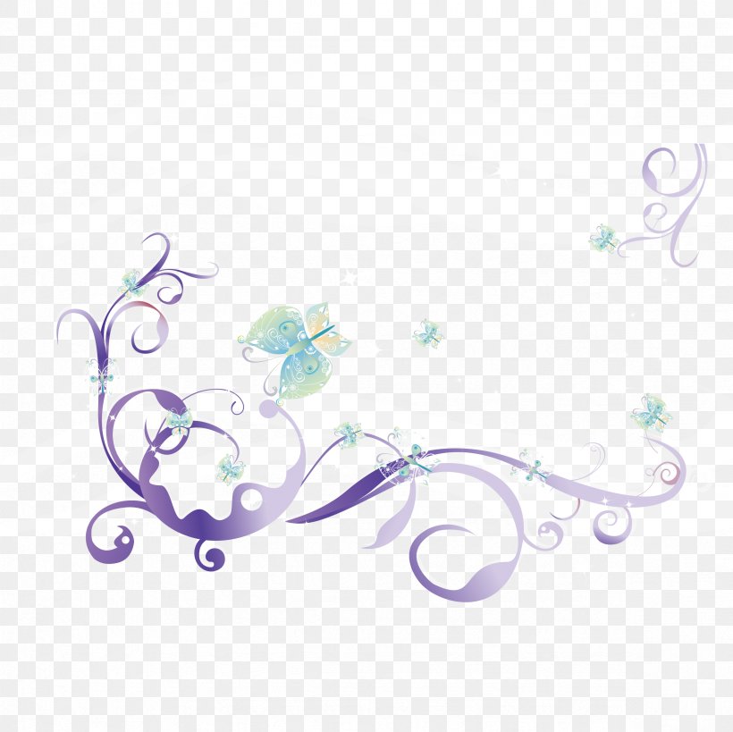 Butterfly Flower, PNG, 2362x2362px, Butterfly, Body Jewelry, Designer, Flower, Lavender Download Free