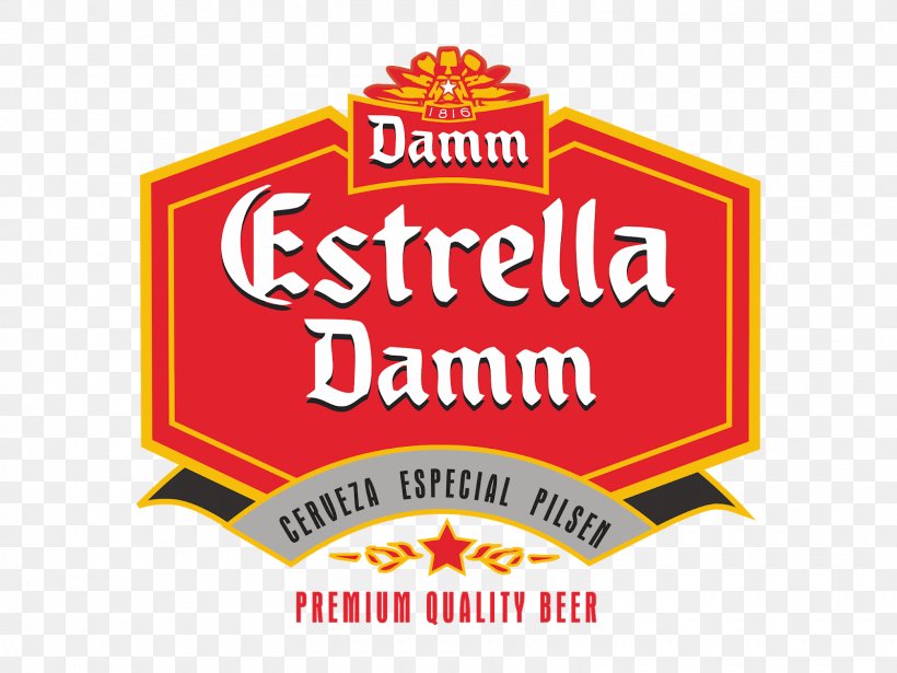 Estrella Damm S.A. Damm Beer Logo Brand, PNG, 1600x1200px, Estrella Damm, Beer, Brand, Devassa, Label Download Free
