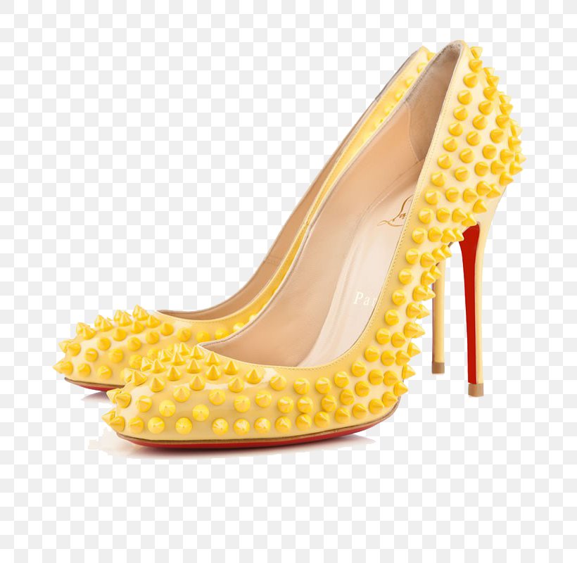 Shoe High-heeled Footwear Stiletto Heel Dress Yellow, PNG, 800x800px, Shoe, Basic Pump, Boot, Court Shoe, Dress Download Free