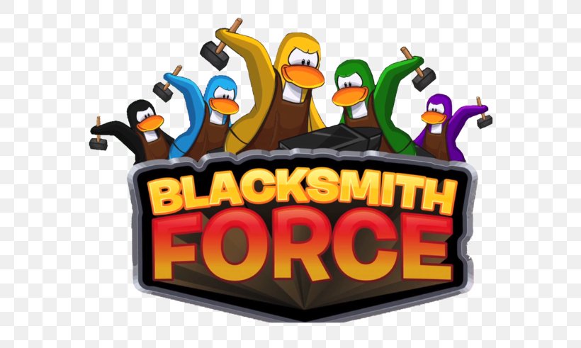 Blacksmith Club Penguin Logo Anvil, PNG, 600x491px, Blacksmith, Anvil, Brand, Club Penguin, Games Download Free