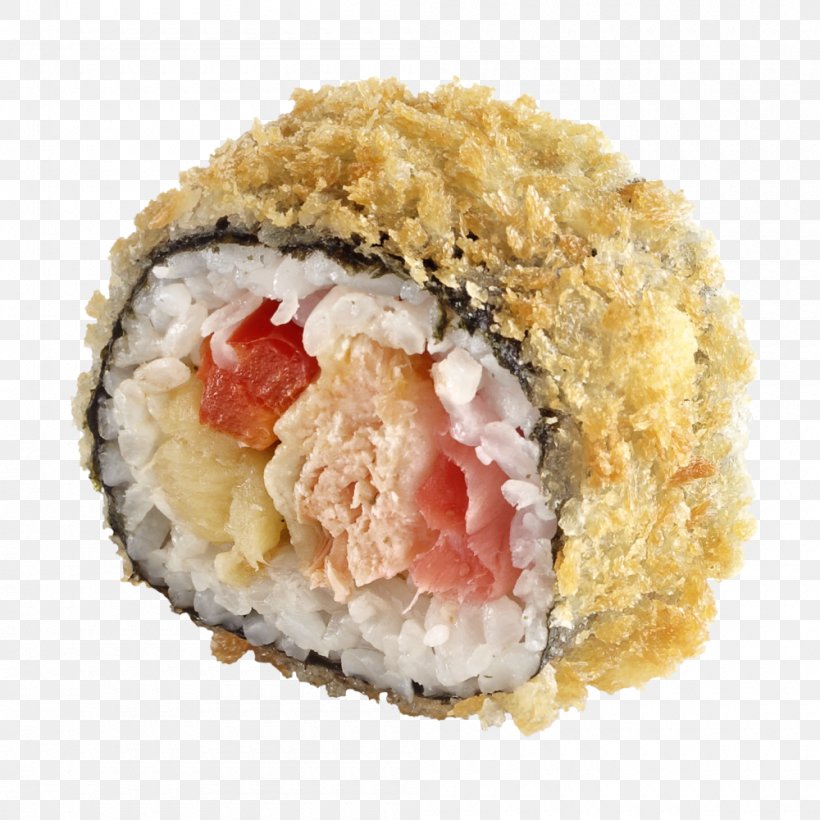 California Roll Tempura Gimbap Sushi Makizushi, PNG, 1000x1000px, California Roll, Asian Food, Comfort Food, Cuisine, Dish Download Free