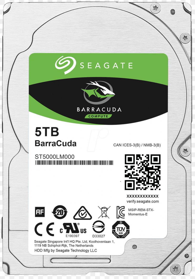 Laptop Serial ATA Hard Drives Seagate Barracuda Seagate Guardian Series BarraCuda SATA HDD, PNG, 1992x2848px, Laptop, Brand, Cache, Hard Drives, Seagate Barracuda Download Free