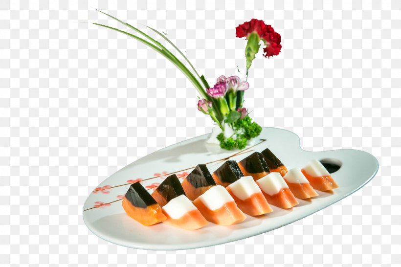 Sushi Papaya Gelatin Dessert Canapxe9 Recipe, PNG, 1024x683px, Sushi, Appetizer, Asian Food, Cuisine, Dish Download Free