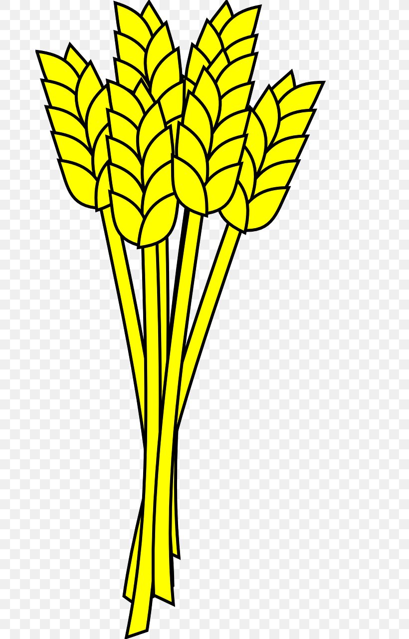 Wheat Clip Art, PNG, 678x1280px, Wheat, Black And White, Branch, Bread, Cereal Download Free