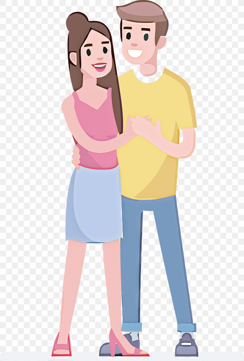 Couple Lover, PNG, 2033x3000px, Couple, Cartoon, Child, Conversation, Finger Download Free
