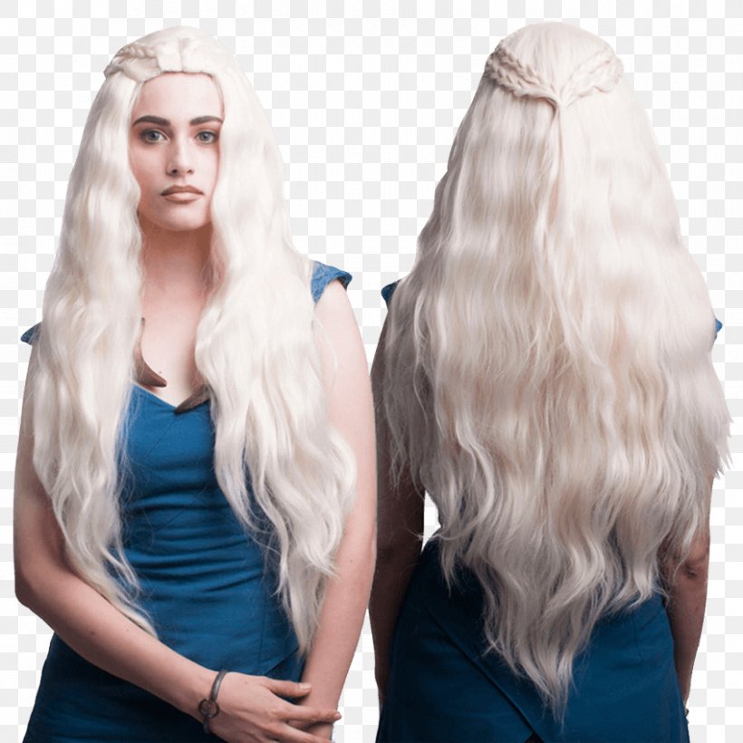 Daenerys Targaryen Game Of Thrones Blond House Targaryen Wig, PNG, 850x850px, Daenerys Targaryen, Bayonetta, Blond, Brown Hair, Character Download Free