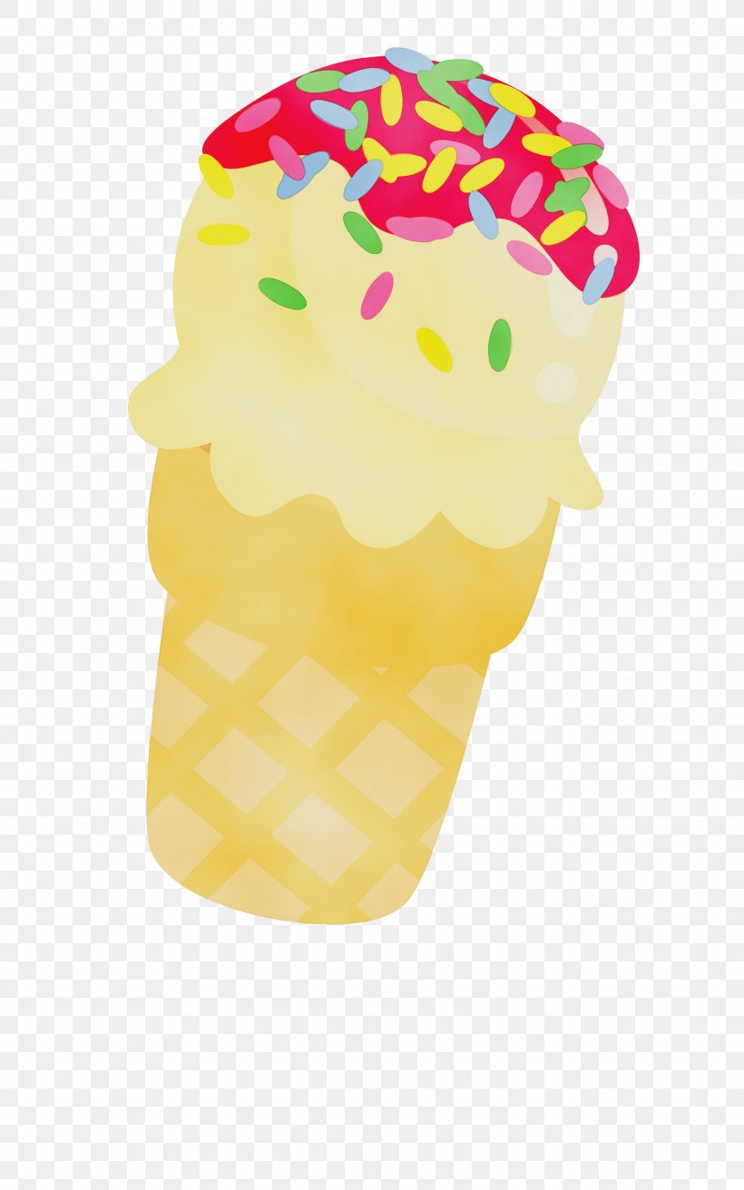Ice Cream Cone Background, PNG, 2280x3650px, Watercolor, American Food, Apple Pie, Baking Cup, Blue Bunny Download Free