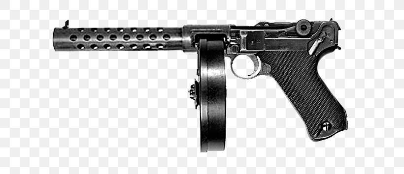 Trigger Thompson Submachine Gun Weapon Firearm, PNG, 717x354px, Trigger, Air Gun, Airsoft, Airsoft Gun, Firearm Download Free
