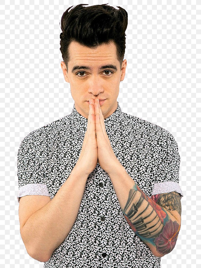 Brendon Urie Panic! At The Disco Emo, PNG, 708x1096px, Watercolor, Cartoon, Flower, Frame, Heart Download Free