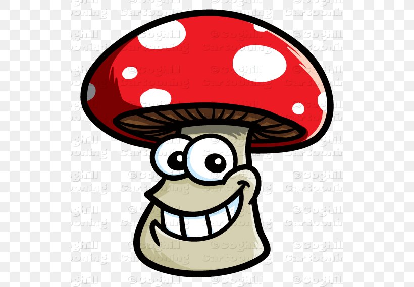 Cartoon Smile Mushroom Fungus Clip Art, PNG, 540x569px, Cartoon, Artwork, Edible Mushroom, Face, Food Download Free