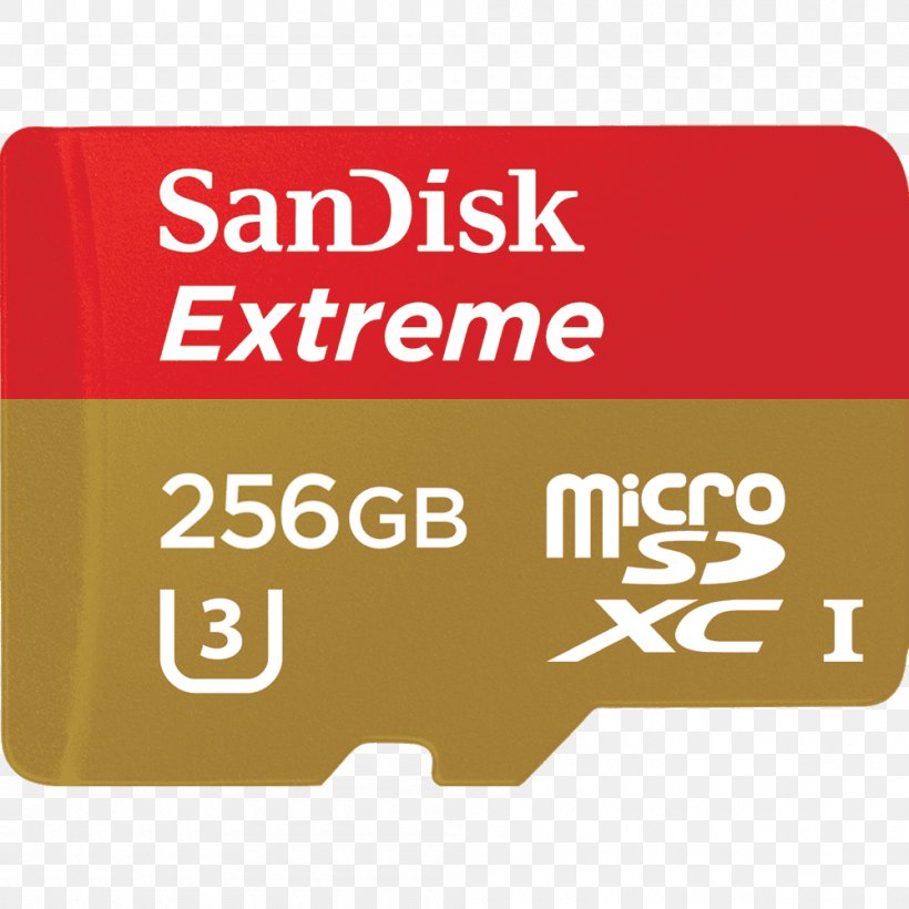 Flash Memory Cards SanDisk Extreme MicroSD UHS-I Secure Digital, PNG, 1000x1000px, Flash Memory Cards, Area, Brand, Computer Data Storage, Electronics Accessory Download Free